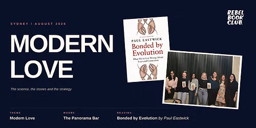 Rebel Book Club Sydney x MODERN LOVE