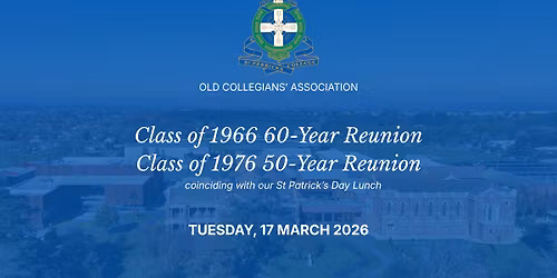 Class of 1966 60-Year Reunion & Class of 1976 50-Year Reunion