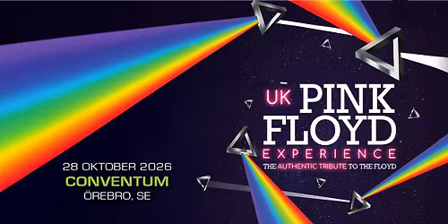 UK Pink Floyd Experience | Conventum Kongress, \u00d6rebro