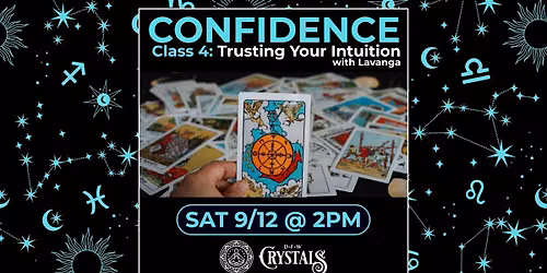 Tarot Class Four: Trusting Your Intuition - 5 Series Class -  9\/12 @ 2pm
