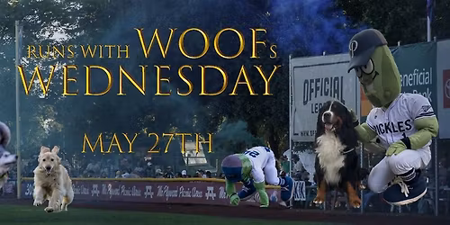 Woof Wednesday (All Dogs Get in Free) at the Portland Pickles