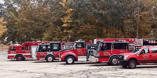 Ledyard Fire Company Cookies with Santa