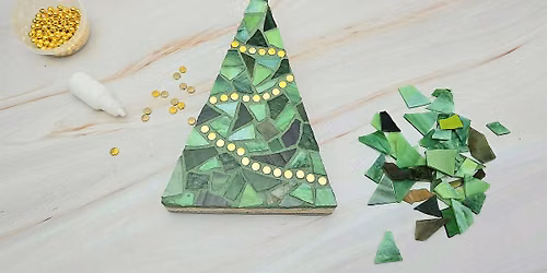 Christmas Mosaic Trees