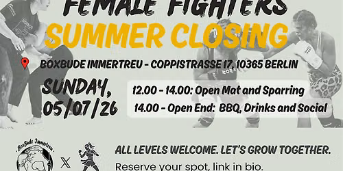 HERA Female Fighters - Summer Closing