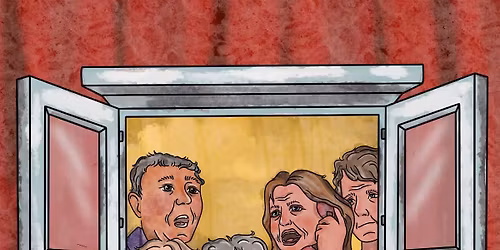 Panikk p\u00e5 pensjonatet - Forviklingskomedie i Halden