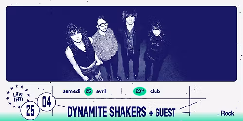 Dynamite Shakers + Guest \u2219 L'A\u00e9ronef\u23a5Club