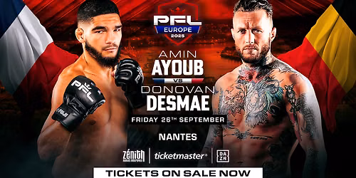 PFL - Professional Fighters League - Jean vs Musaev at Carefirst Arena