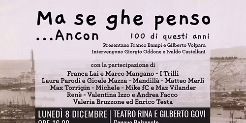 Ma se ghe penso...Ancon (100 di questi anni)