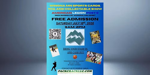Winona MN collectable card show
