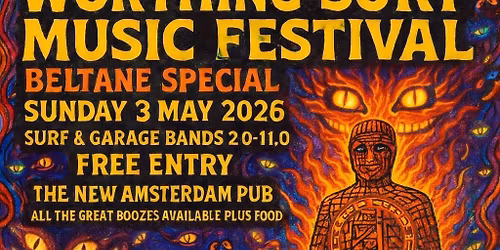 Worthing Surf Festival: Beltane Special May 3rd 2026