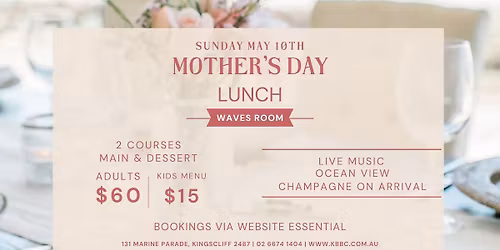 MOTHER'S DAY AT KBBC