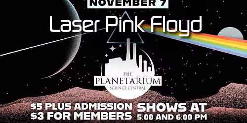 Premium Planetarium Laser Show - Laser Pink Floyd, Dark Side of the Moon