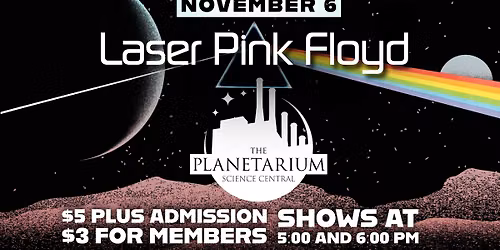 Premium Planetarium Laser Show - Laser Pink Floyd, Dark Side of the Moon