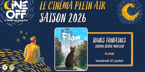 Cin\u00e9 Plein Air : Flow - Tours Fontaines