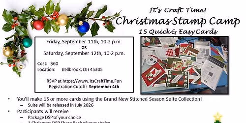 Christmas Stamp Camp