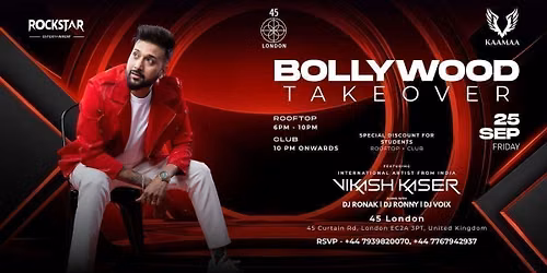 BOLLYWOOD TAKEOVER ft. VIKASH KASER by KAAMAA