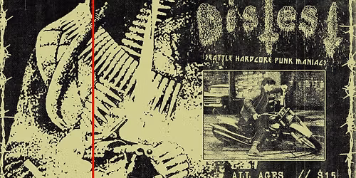  Burning Wind (MA), Decomp (PDX), Distest @ Lucky Liquor ALL AGES