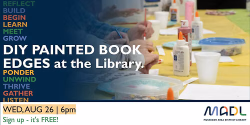 DIY Painted Book Edges