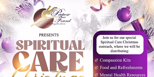 Spiritual Care Christmas for the Homeless