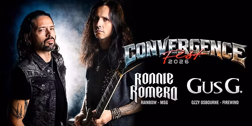 RONNIE ROMERO & Gus G - Convergence Fest 2026