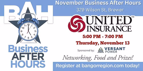 November Business After Hours - United Insurance
