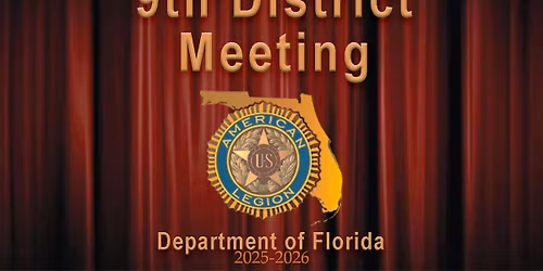American Legion District 9 Meeting #3