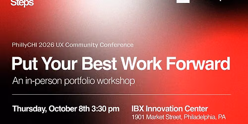 CONFERENCE: Next Steps: Put Your Best Work Forward Portfolio Workshop