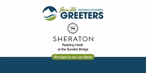 Greeters with Sheraton Redding Hotel at the Sundial Bridge