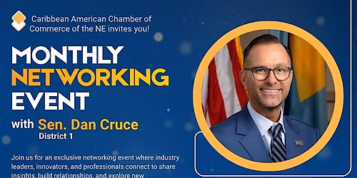 May  Monthly Caribbean Networking Event - w\/ DE State Sen. Daniel Cruce!