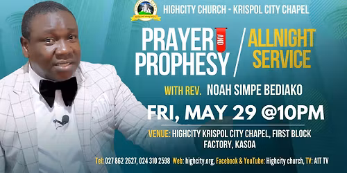 Prayer & Prophesy Allnight Service