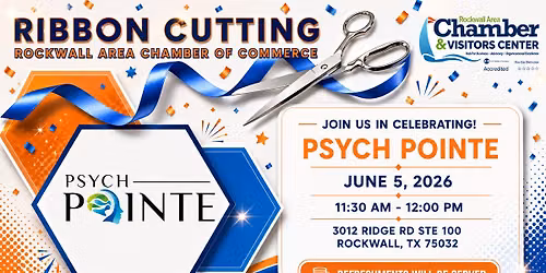 Ribbon Cutting - Psych Pointe
