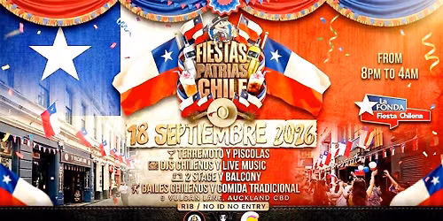 FIESTAS PATRIAS 100% CHILENA \ud83c\udde8\ud83c\uddf1