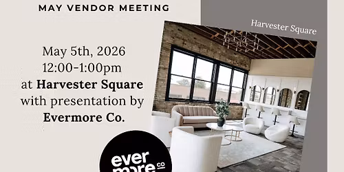 May Vendor Meeting - The Wedding Table