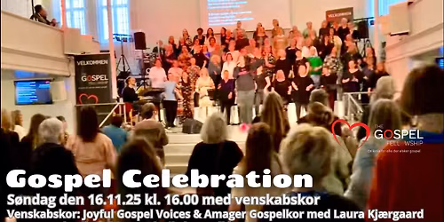 Gospel Celebration med venskabskor