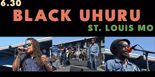 Black Uhuru - St. Louis MO - Atomic By Jamo
