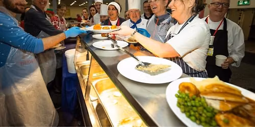 Christmas Day Dinner Knights of St. Columbanus at the RDS, Dublin 