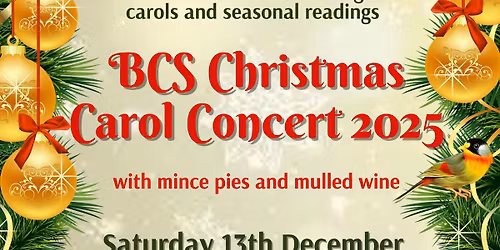 BCS Carol Concert 2025