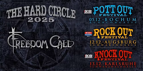 Freedom Call at POTT OUT Festival (DE) - Bochum