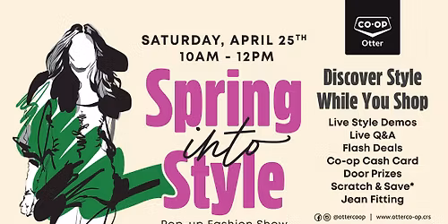 Spring Into Style - A Pop Up Fashion Event