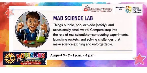 Discovery Playhouse - Mad Science Lab - Camp
