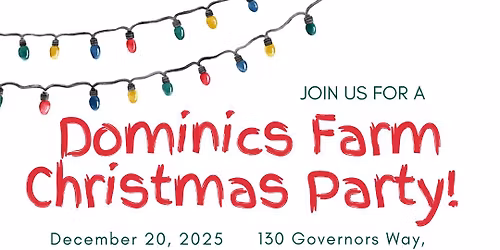 Dominic\u2019s Farm Christmas Party