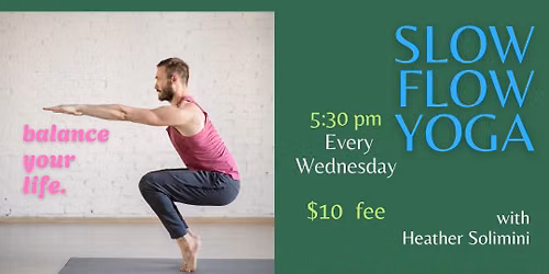 Slow Flow Yoga in Nay at Park with Heather.