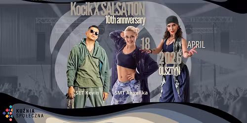 KOCIK X SALSATION - 10th anniversary- SALSATION\u00ae Workshop & Masterclass- SMT Angelika & SET Kevin
