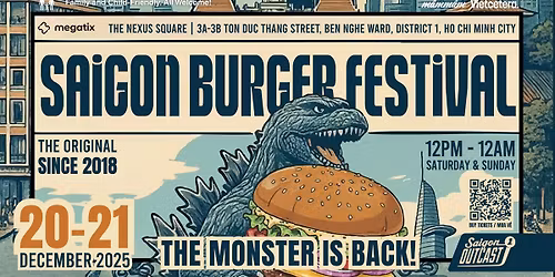 Saigon Burger Festival 2025 @ Nexus Square