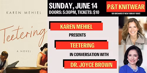 Karen Mehiel presents Teetering, with Dr. Joyce Brown