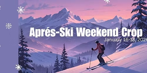 Apres-Ski Weekend Crop