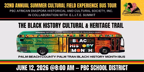 Black History Cultural & Heritage Trail Bus Tour