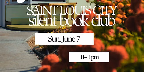 St. Louis City Silent Book Club x Noteworthy Caf\u00e9