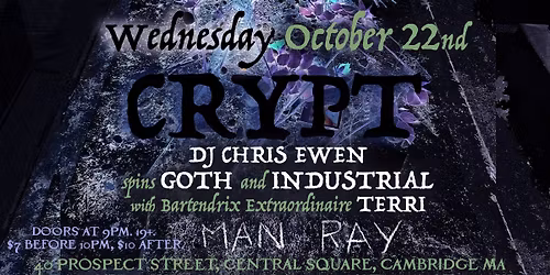 CRYPT with DJ Chris Ewen