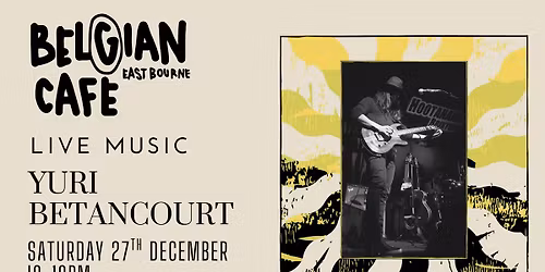 Yuri Betancourt Live @ The Belgian Caf\u00e9